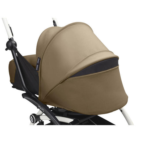 Poussette YOYO3 Pack 0+ et 6+ Toffee / Cadre Blanc - STOKKE