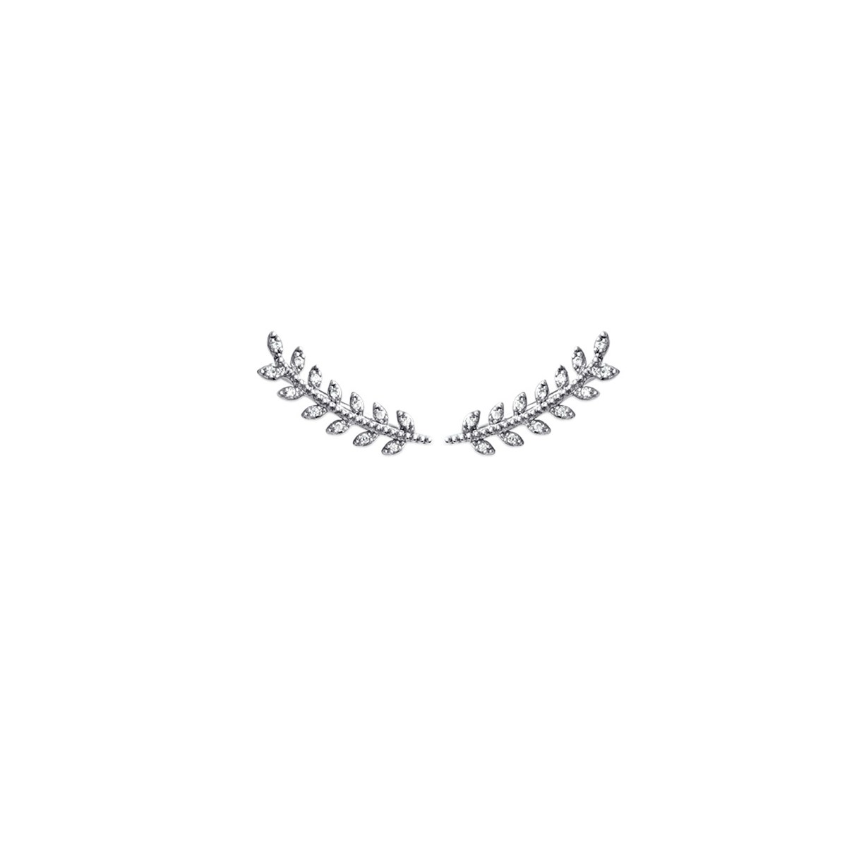 Boucles d'oreilles earlobe LAURIER - Lorenzo R