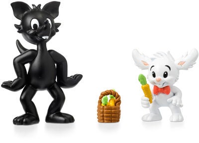 Bamse - Verdens sterkeste bjørn Figursett Lille Skutt & Vargen