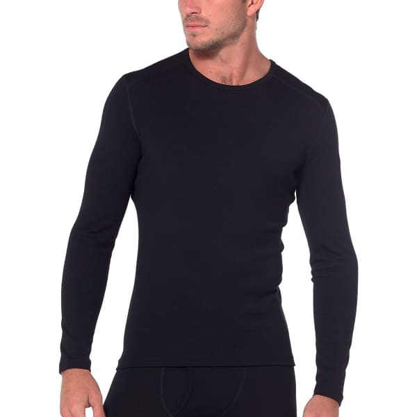 T-shirt thermique ICEBREAKER MENS 260 TECH LS CREWE BLACK