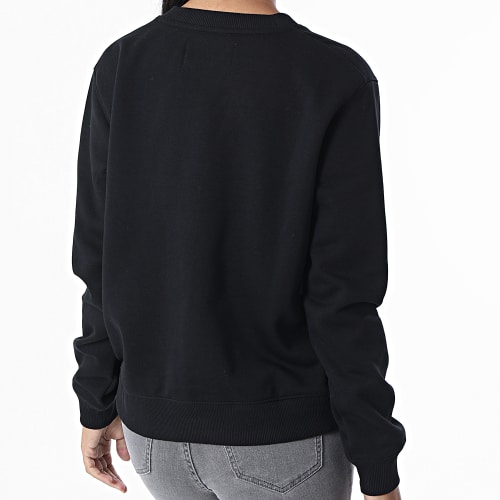 Sweat Crewneck Monogram Logo 8982 Noir
