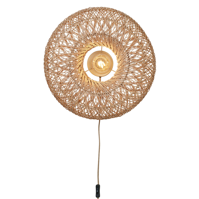 Good&Mojo Arizona wandlamp Ø50 naturel