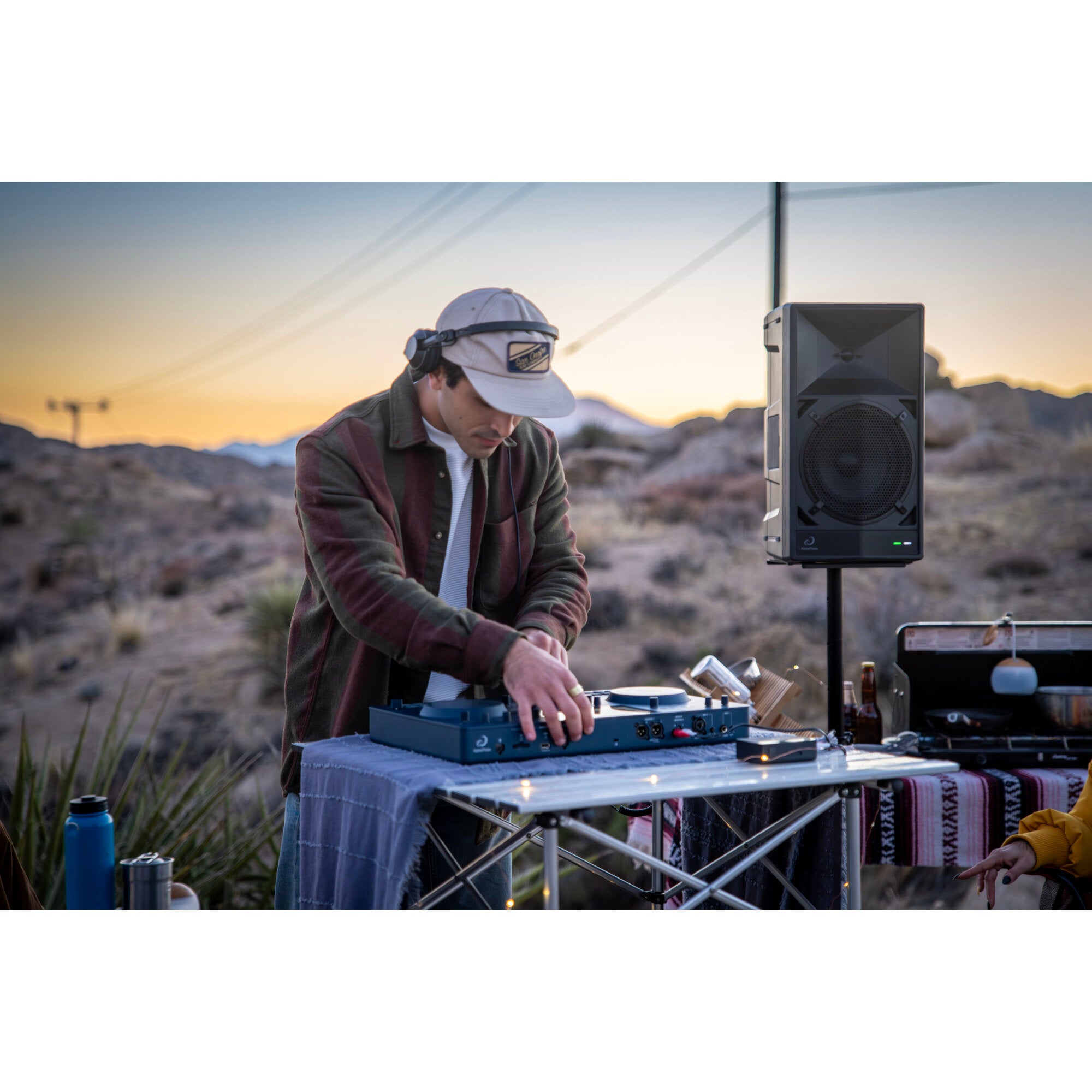 AlphaTheta Wave-Eight mobiele Bluetooth-speaker