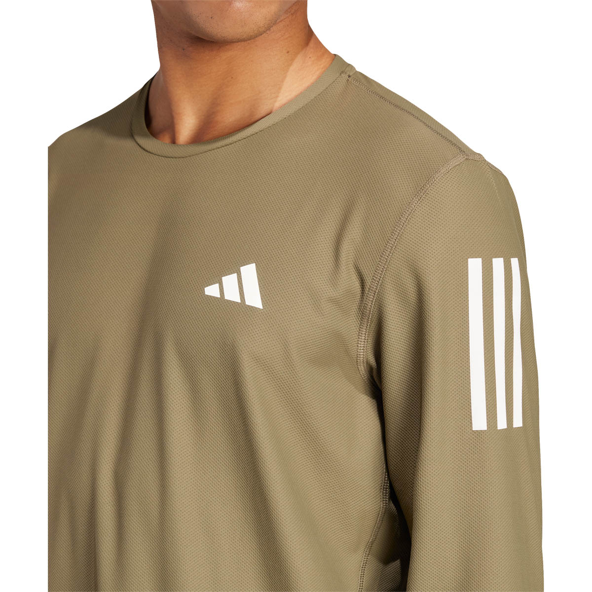adidas Own The Run B Langærmet Løbe T-shirt Herre