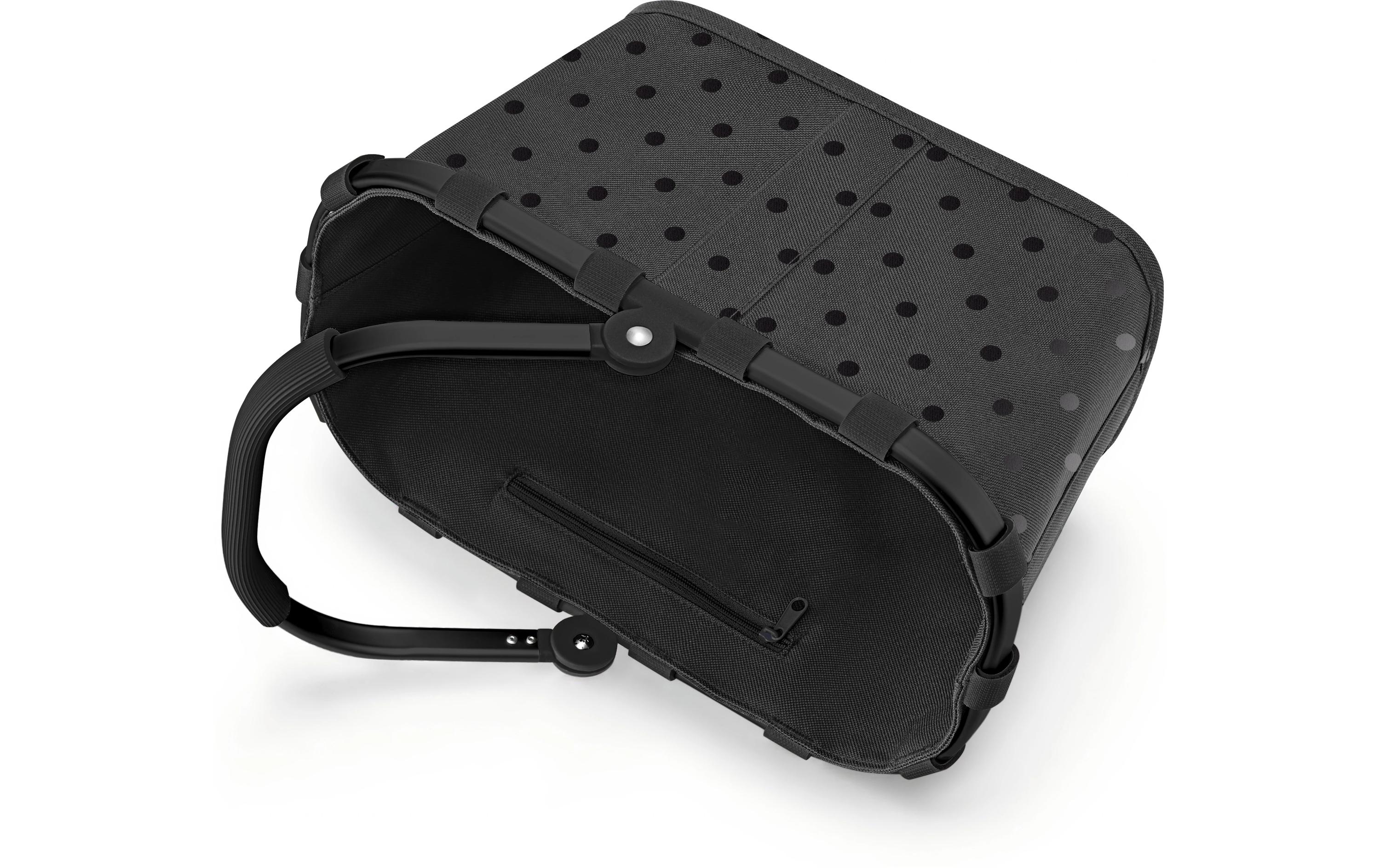 Einkaufskorb Carrybag XS Frame Glossy dots blackEinkaufstasche für Kinder