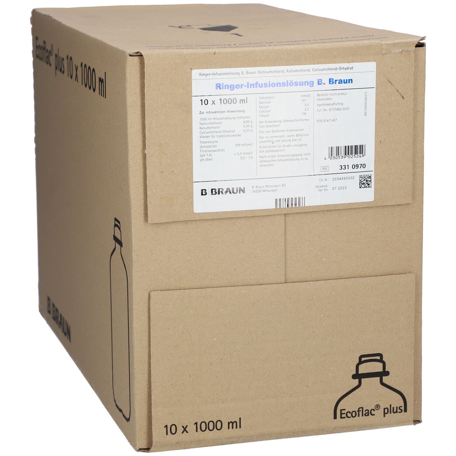 Ringer Lösung B.Braun Ecoflac Plus
