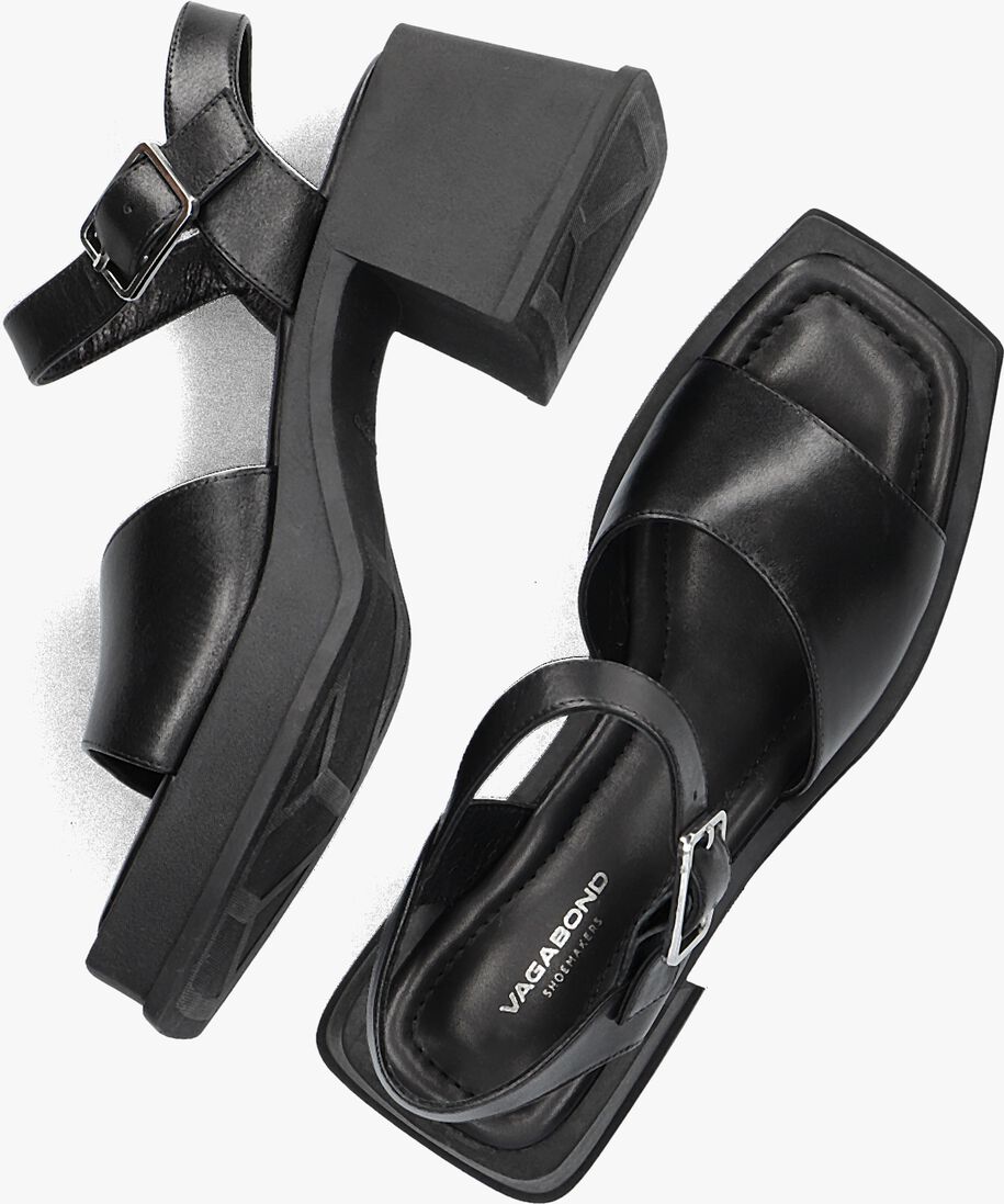 VAGABOND SHOEMAKERS zwarte vagabond shoemakers sandalen hennie 201