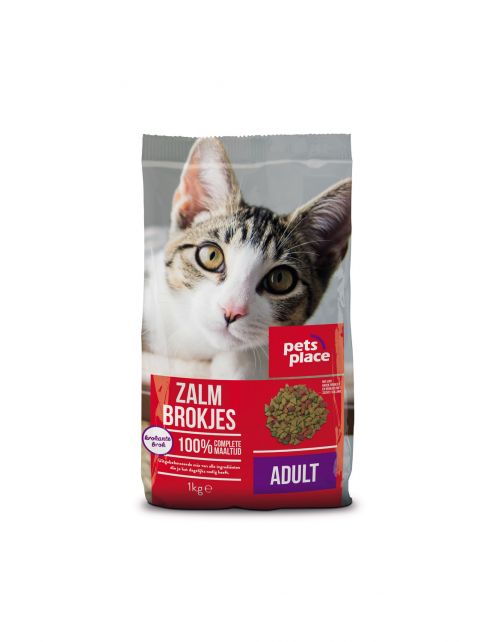 Pets Place Kat Adult Zalm - Kattenvoer