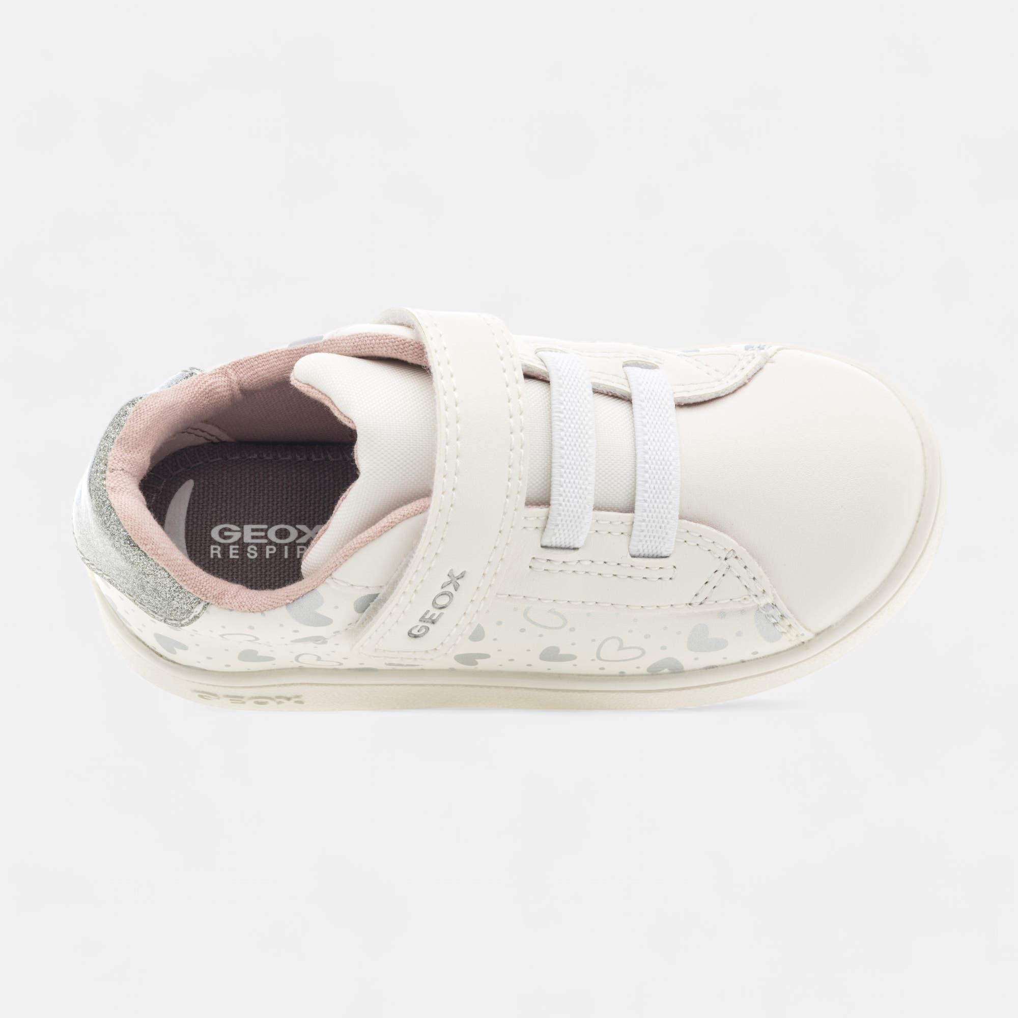 Baskets basses Bébé fille blanc