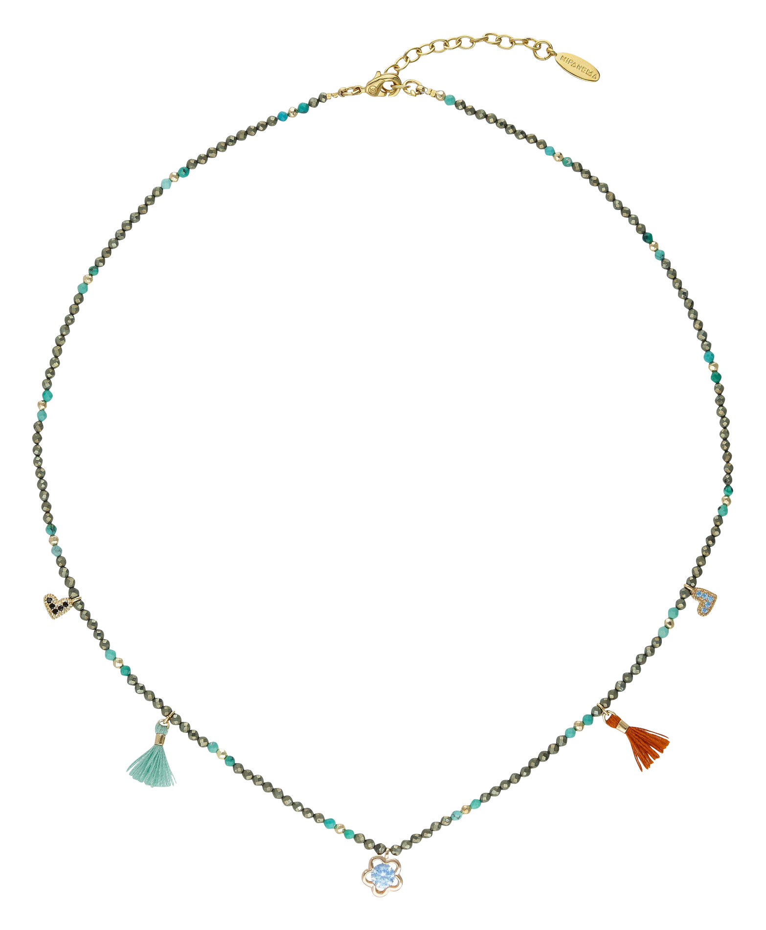 YOYO - Collier ras du cou | Gris