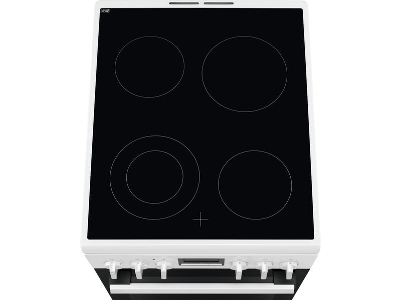 Electrolux Standherd FEH5LV114 Schwarz/Weiss Freistehender Herd