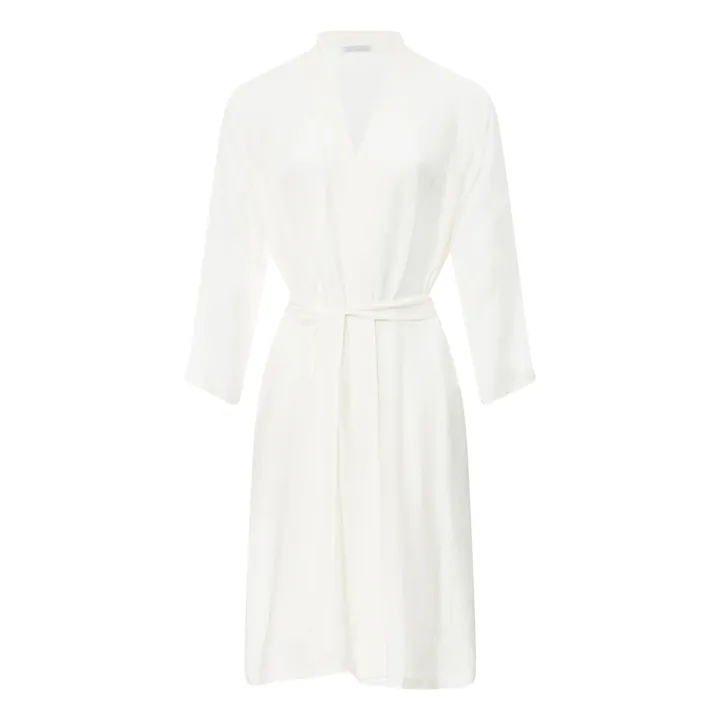 Germaine des prés Kimono Coton et Soie | Ecru