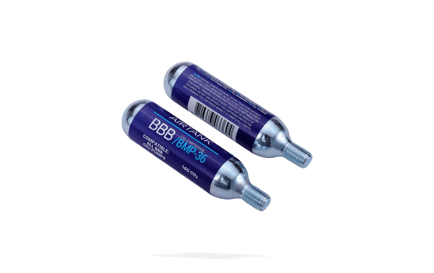 CO2-Patrone AirTank BMP-3516 g Ersatzkartuschen für BBB AirSpeed, EasyAir und CO2Blaster