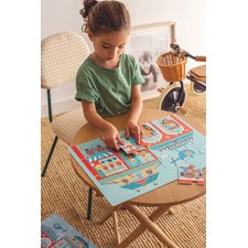 Puzzle 'Caserne de pompiers', 24 pièces