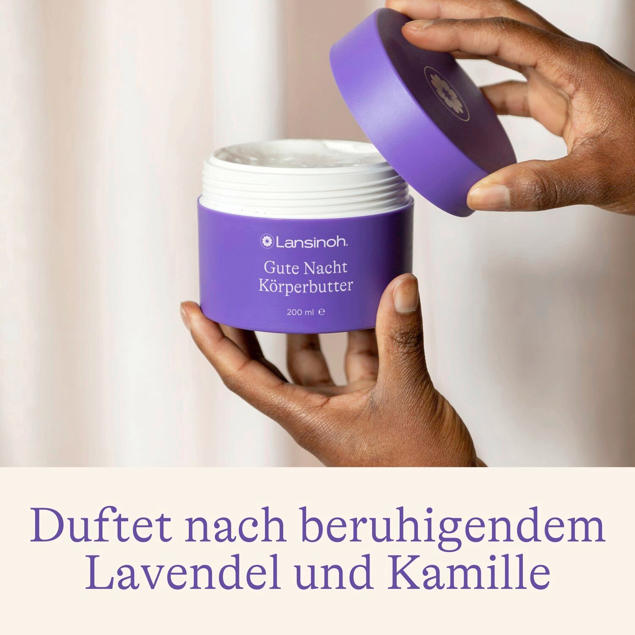 Lansinoh Körperbutter Gute Nacht, 200 ml
