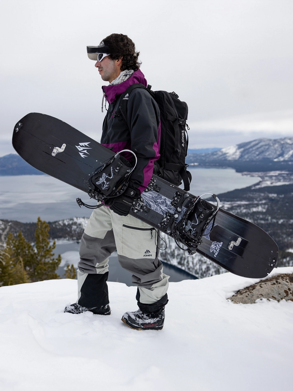 Jones Snowboards Frontier 2025 Splitboard black