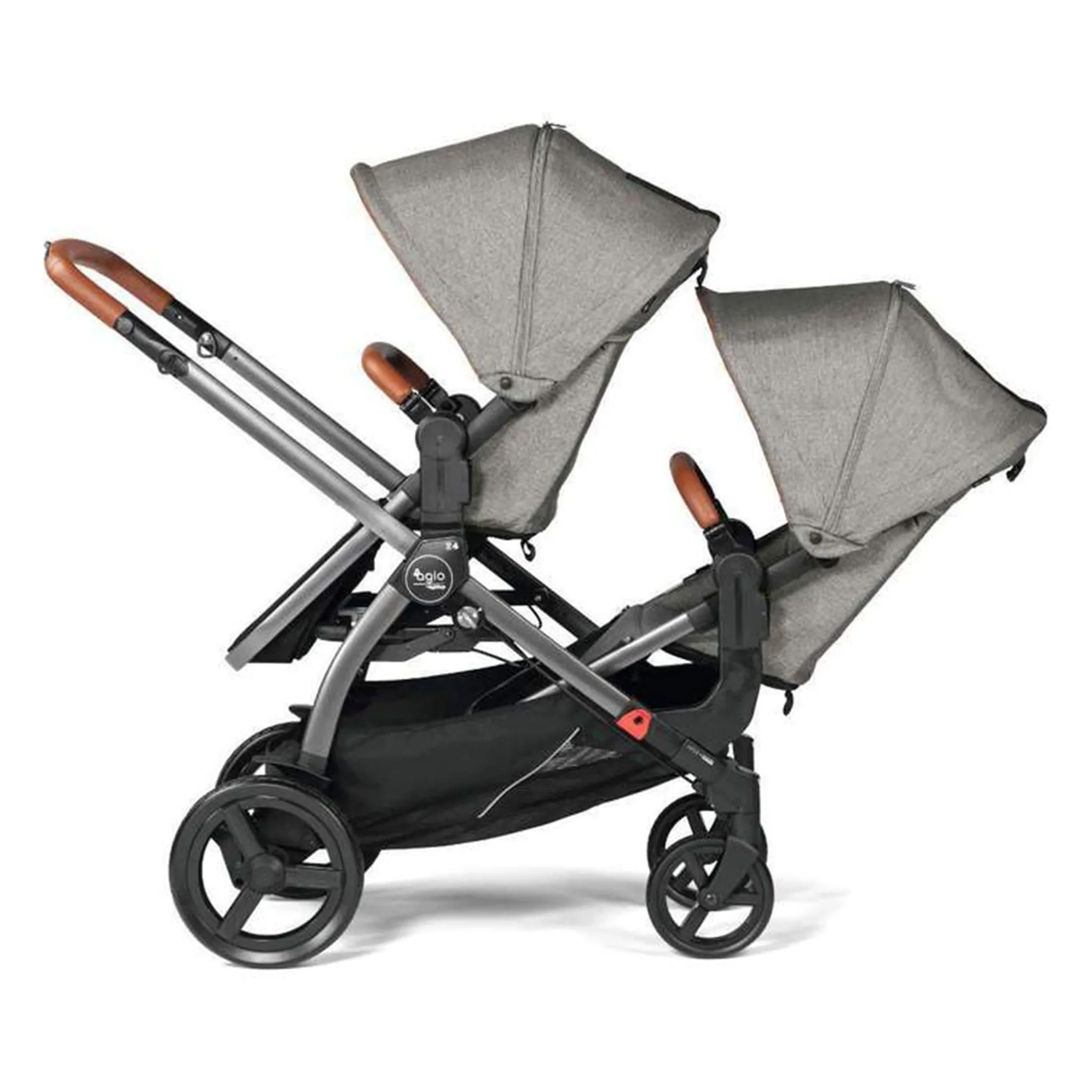 Peg Perego Poussette Double Z4 Agio - Gris