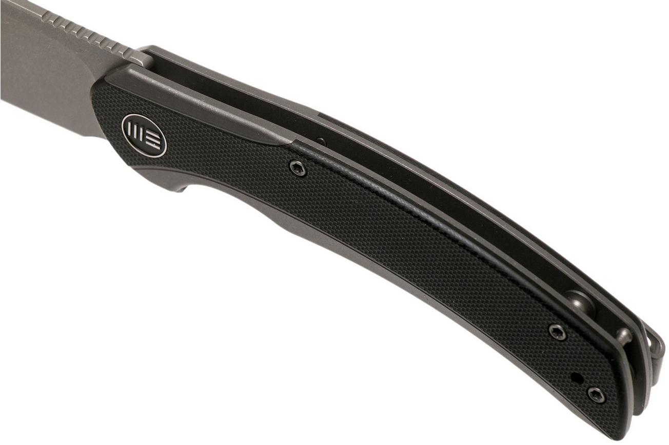 WE Knife Snick WE19022F-1 Stonewashed, Black G10 zakmes