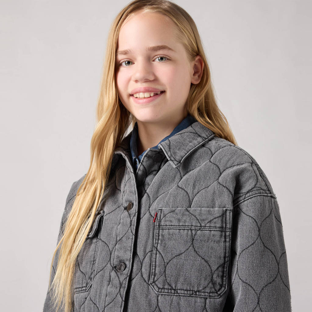 Levi's quilted spijkerjas QUILTED TRUCKER far far away