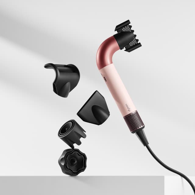 Dyson Supersonic r-hårtørrer (keramisk pink/rosaguld)