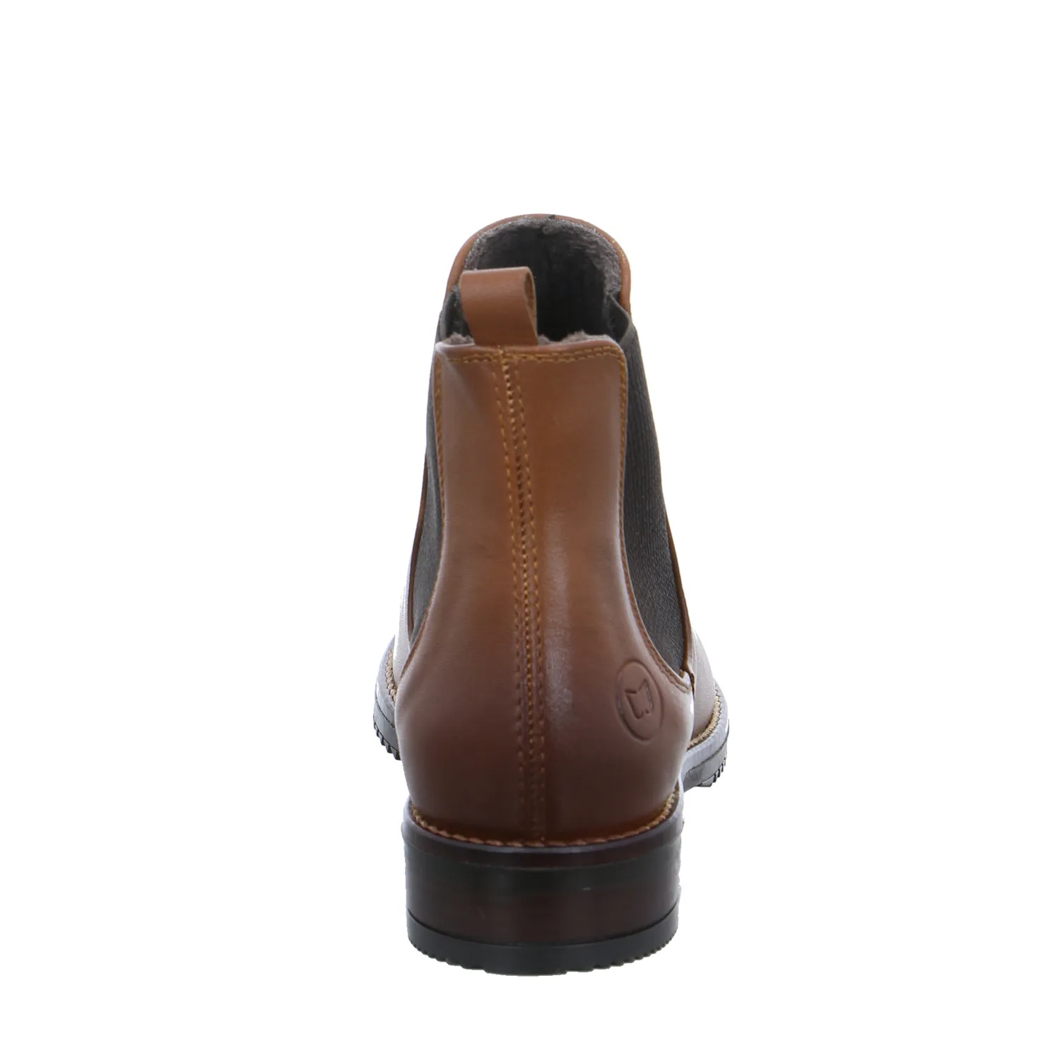 SCHUHENGEL Boot Cognac Leder