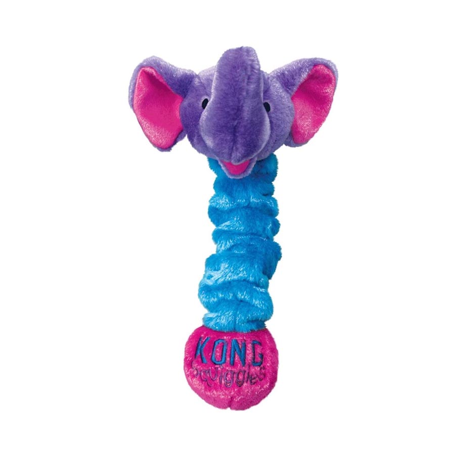 Brinquedo de pelúcia Kong Squiggles para cães