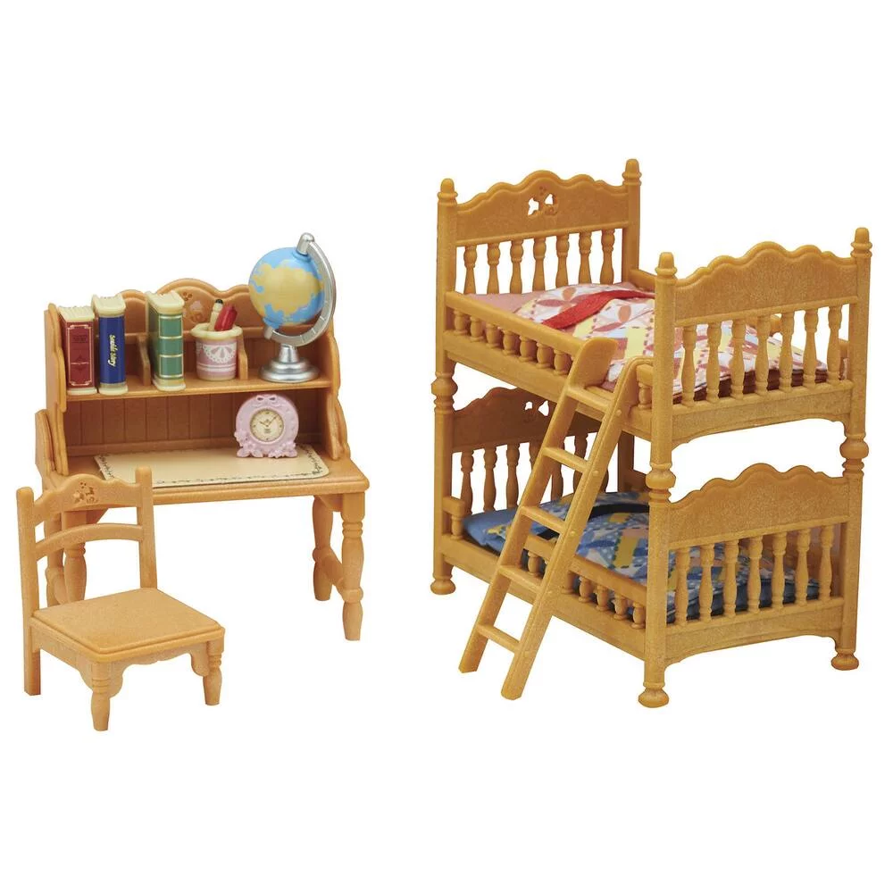 LA CHAMBRE DES ENFANTS - SYLVANIAN MEUBLES ET ACCESSOIRES