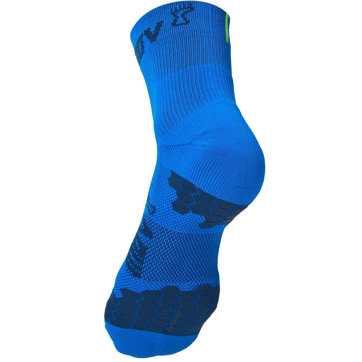 Inov-8 TrailFly Mid Hardloopsokken Blauw/Rood Heren 2 Paar