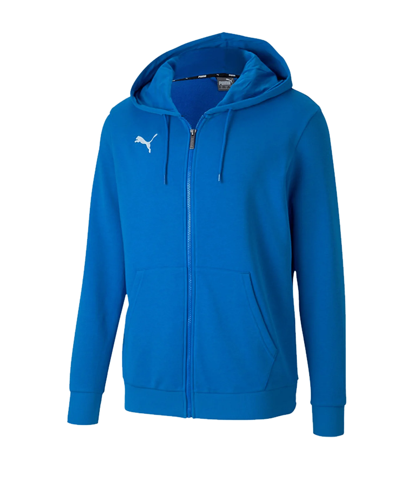 PUMA teamGOAL 23 Casuals Kapuzenjacke Blau F02
