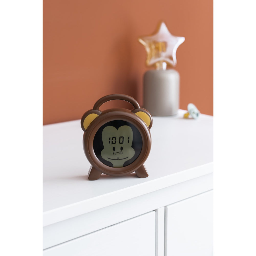 Køb Alecto Søvntræner Ur med Lampe & Alarm - Monkey