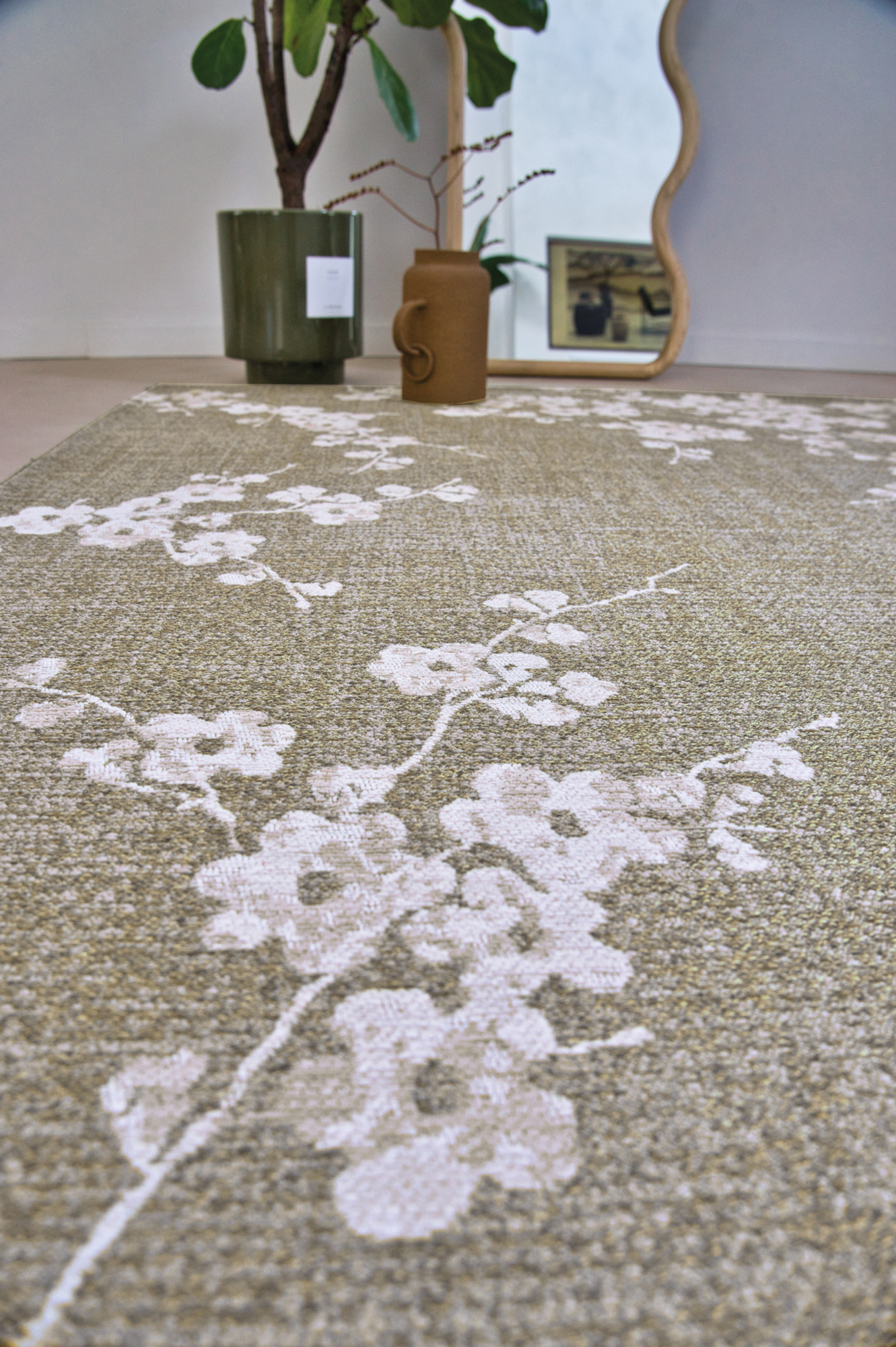 Ecorugs vloerkleed Sakura wet garden 80x150 cm