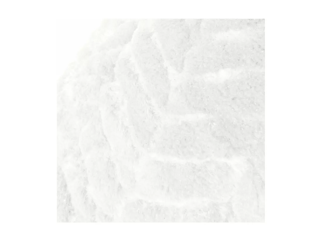 Poire intérieur en polyester Charlie 80 x 100 cm Blanc