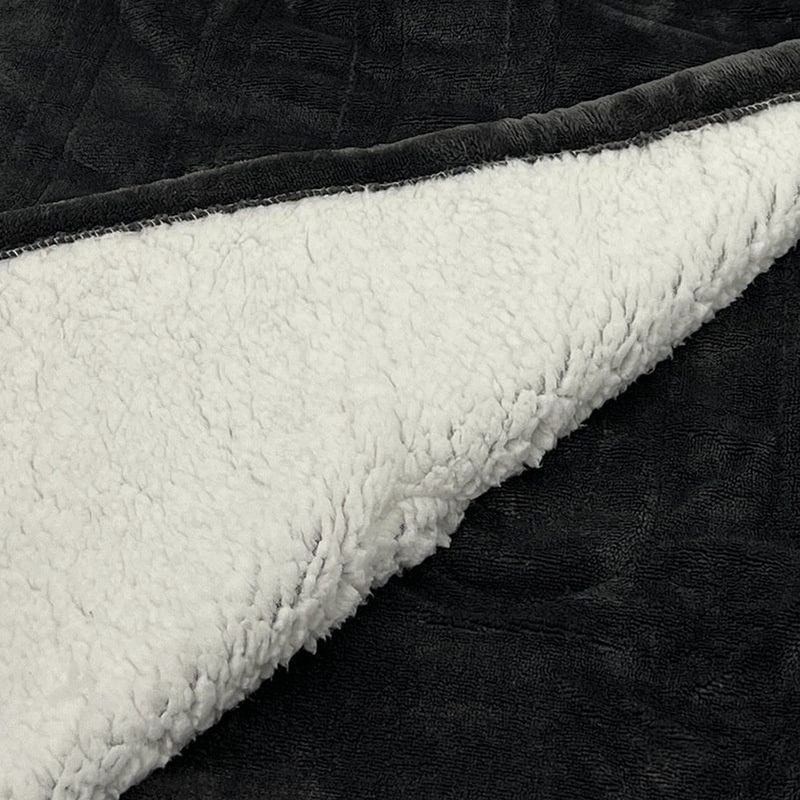 Elektrische Omslagdeken - Fleece - Zwart - Quality Heating