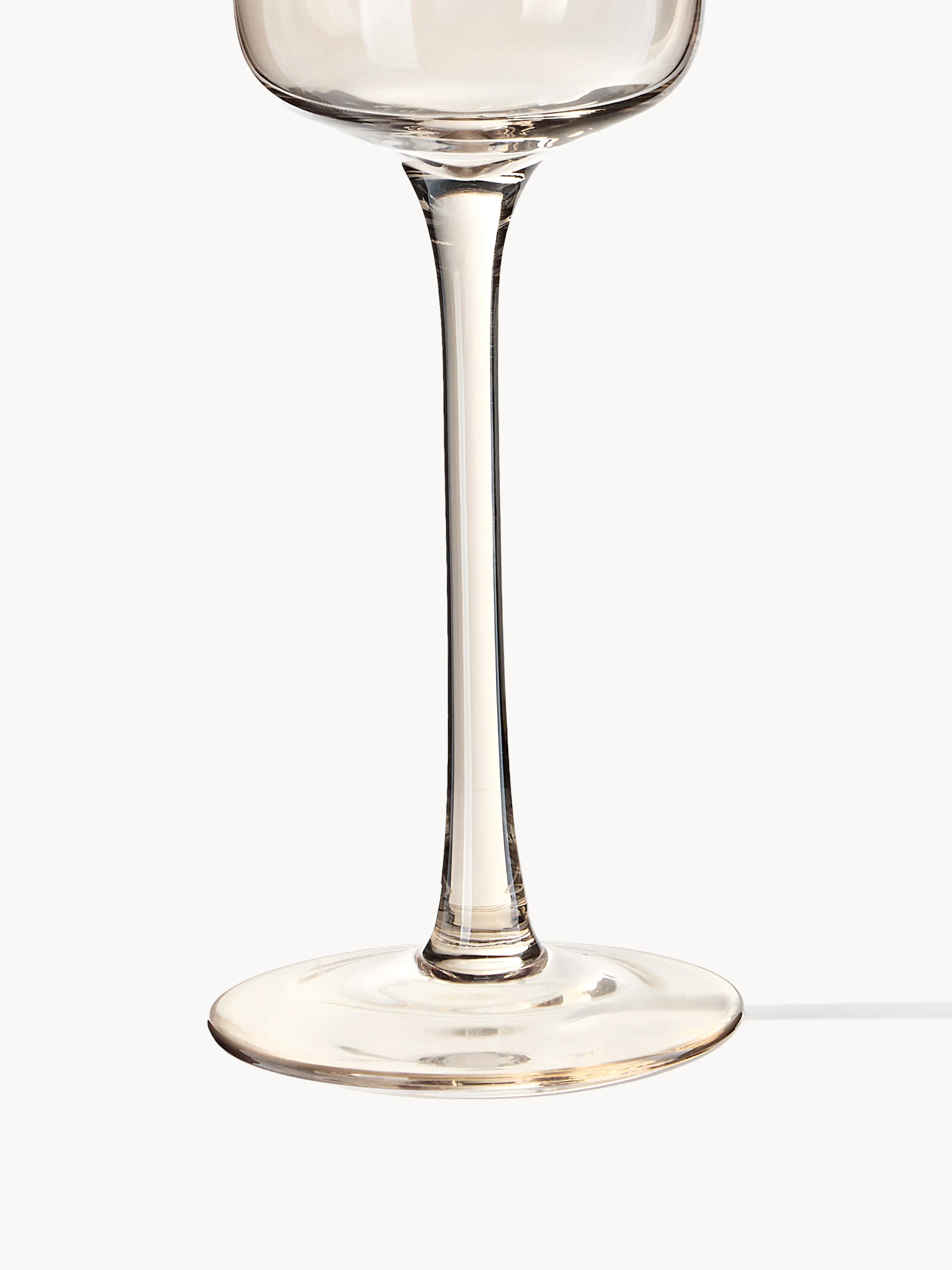 Mondgeblazen champagneglazen Ellery, 4-delig