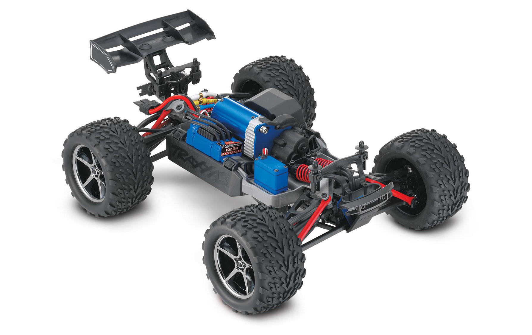 Truggy E-Revo VXL 4WD Blau, RTR, 1:16<br>Brushless Offroad Modell im Massstab 1:16