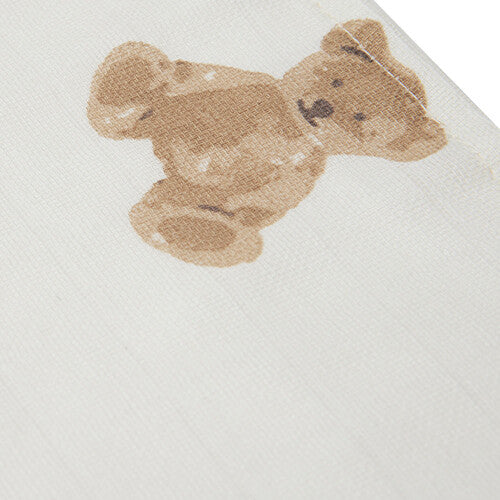 Jollein hydrofiele spuugdoekjes teddy bear - 3st