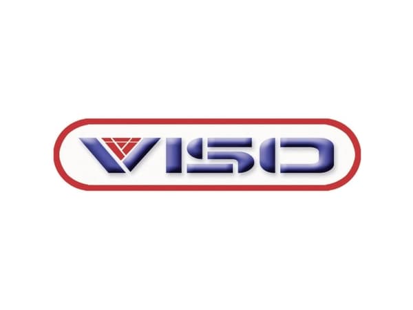 VISO CNJ801SBS Afspærringskæde Sort, Gul Plastic 25 m
