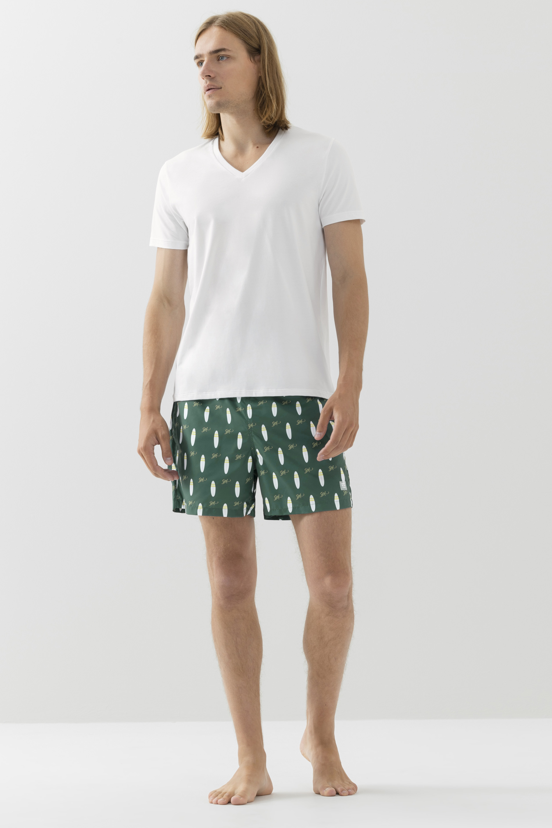 V-Neck<br>Dry Cotton Colour