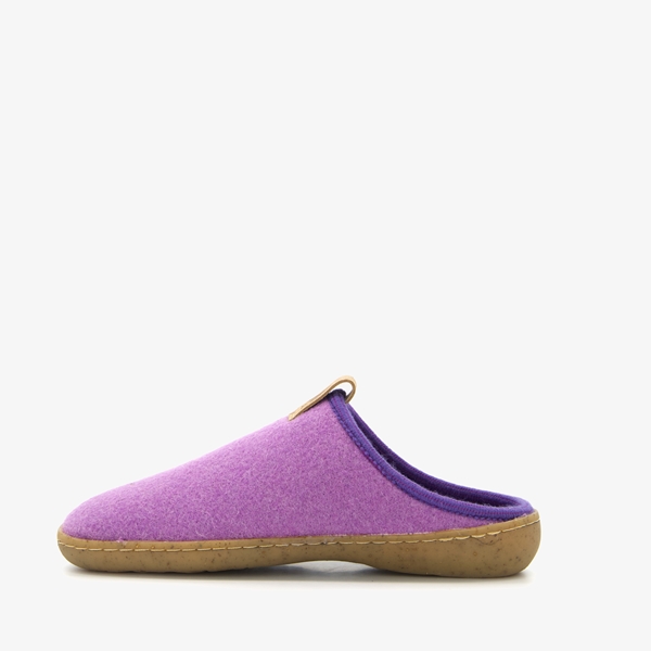 Hush Puppies wollen dames pantoffels lila