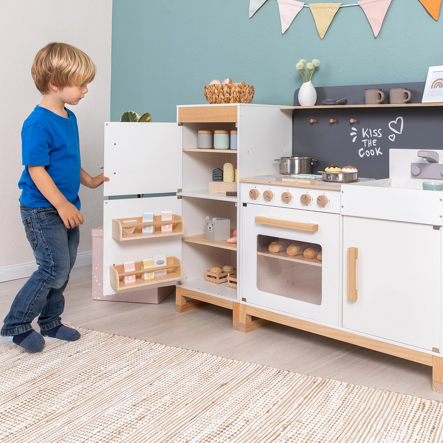 MUSTERKIND® Kühlschrank Ficus, weißnatur