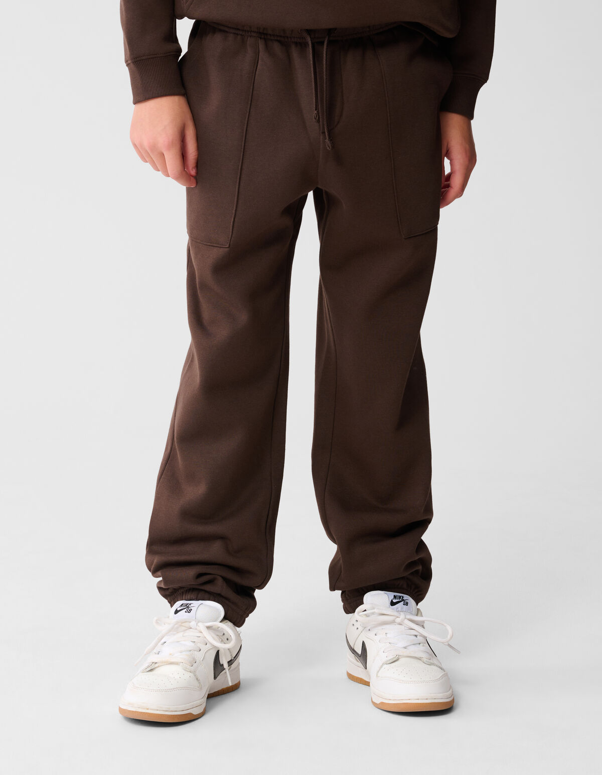 Chill Jogger Broek Donkerbruin