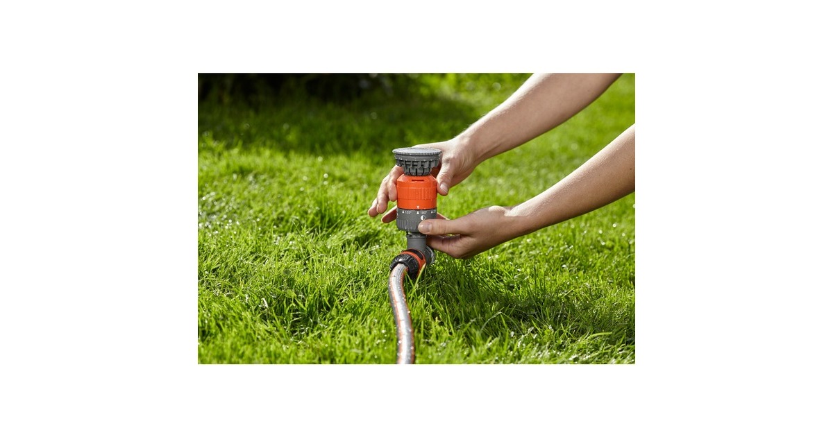 GARDENAComfort Cirkelsproeier vario  (Grijs/oranje, 1949-20)