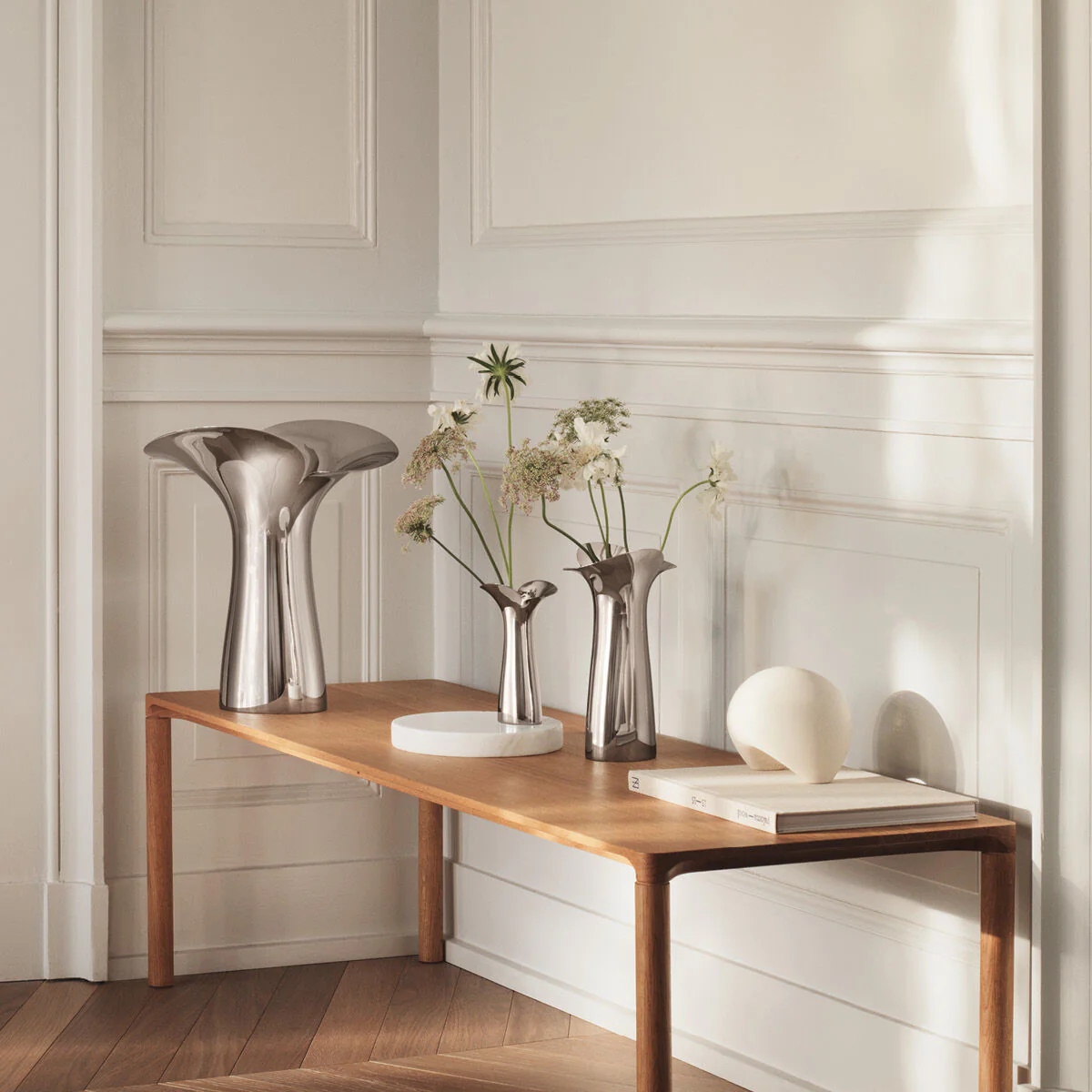 Georg Jensen  Bloom Botanica vase - 33cm.