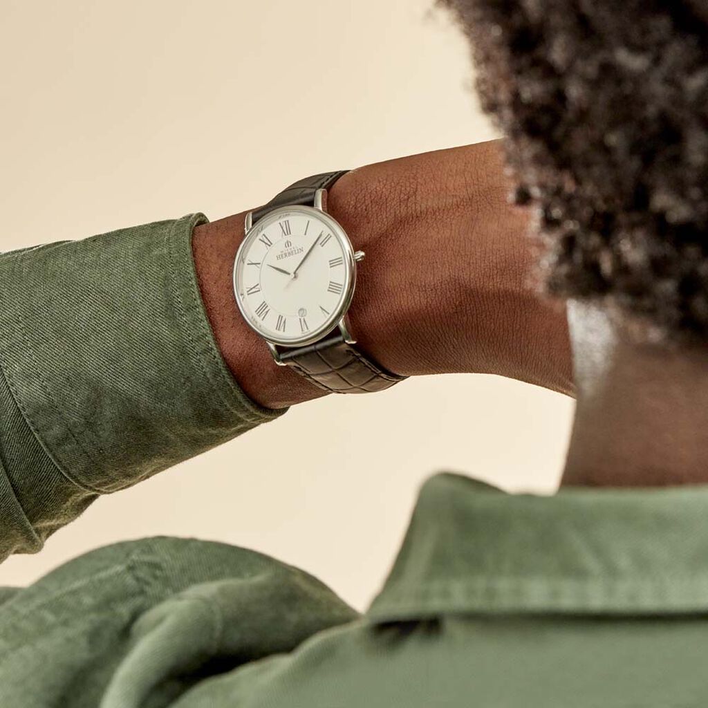 Montre Michel Herbelin Classique Blanc