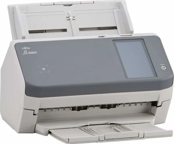 Ricoh fi-7300NX - Dokumentscanner - Dual CCD - Duplex - 216 x 355.6 mm - 600 dpi x 600 dpi - op til 60 ppm (mono) / op til 60 ppm (farve) - ADF (80 ark) - op til 4000 scanninger pr. dag - Gigabit LAN, USB 3.1 Gen 1