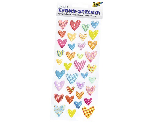Epoxy stickers voor het hele jaar - set van 136 stuks.
