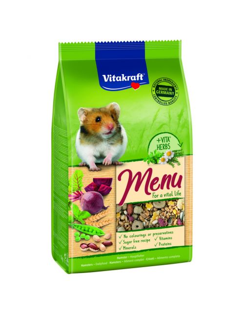 Vitakraft Menu Vital Hamster - Hamstervoer - 1 kg