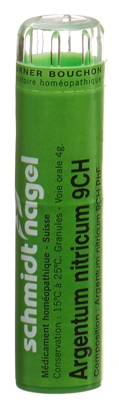 SCHMIDT-NAGEL Argentum nitricum Gran 9 CH 4 g