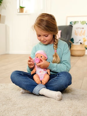 New Born Baby Dukke Spise-Tisse 30 cm Blandet