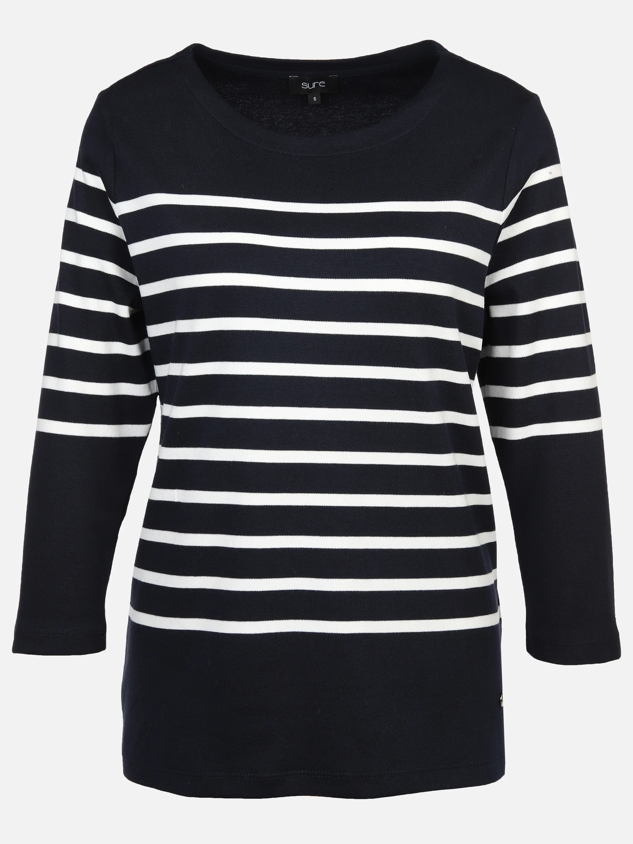 Damen Streifenshirt mit 3/4 Arm